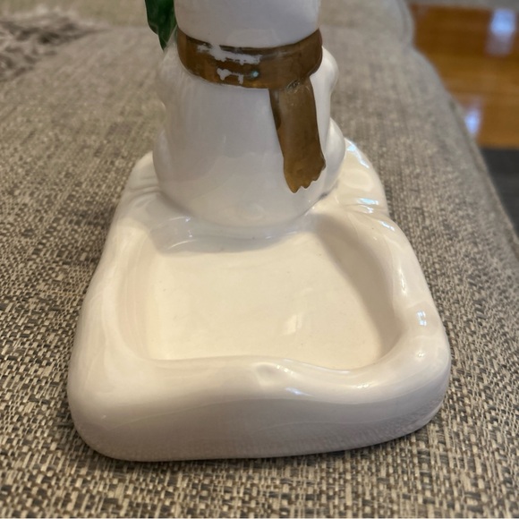 Vintage Bath & Body Works Ceramic Christmas Bear Soap Holder - Picture 4 of 8